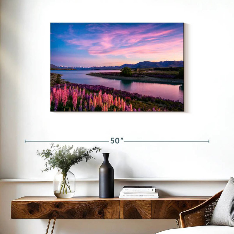 Alvord Dawn At Tekapo Lake, 24" H x 36" W
