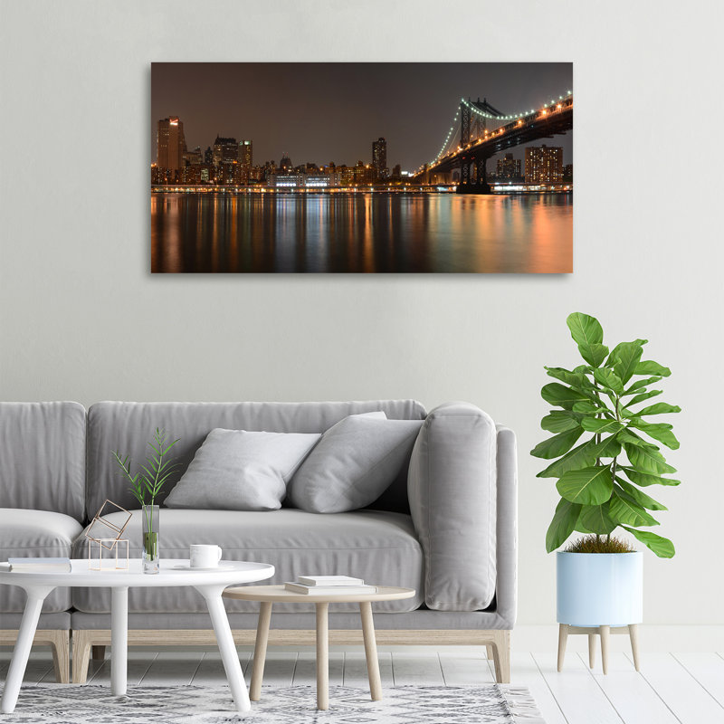 Between The Bridges - No Frame Print on Canvas