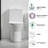 Compact Elongated Chair Height One Piece Toilet, 0.8/1.6 GPF WaterSense & MaP 1000g, Rimless Design, 25" Deep, 12-inch Rough-in