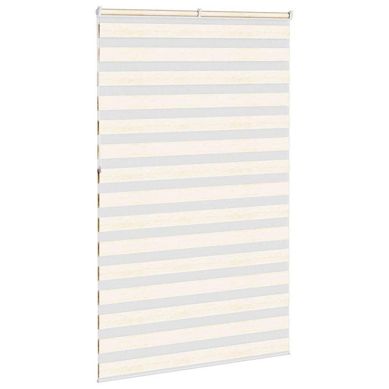 George Oliver Zebra Blind Polyester, Marble Beige, 150cmW x 230cmL