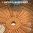 Dani Solid Wood Round Patio Table with Built-In Lazy Susan-1341570959