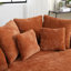 Fauteuil demi-tonneau rembourré avec housse-1835901393