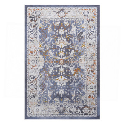  Tapis de couloir bleu / traditionnel