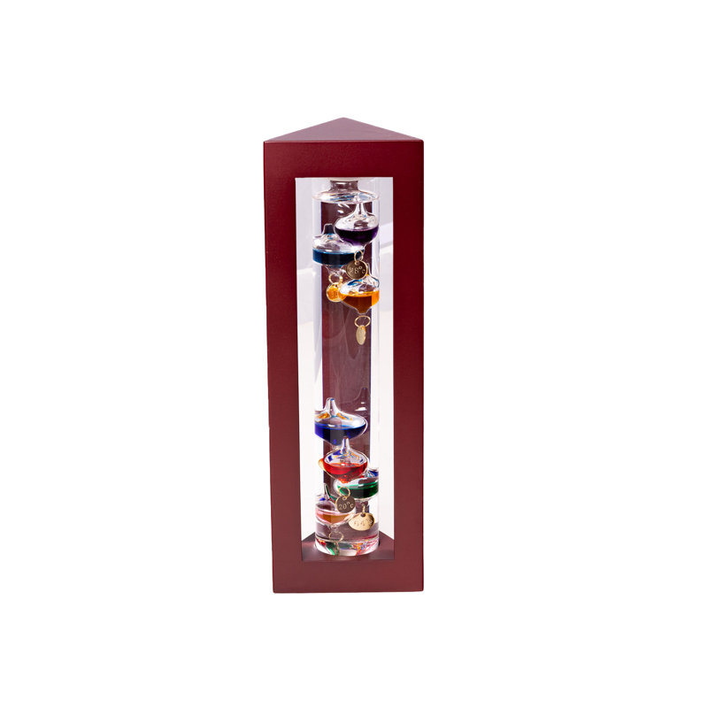 Thermomètre Melin en bois de rose, Bois de rose