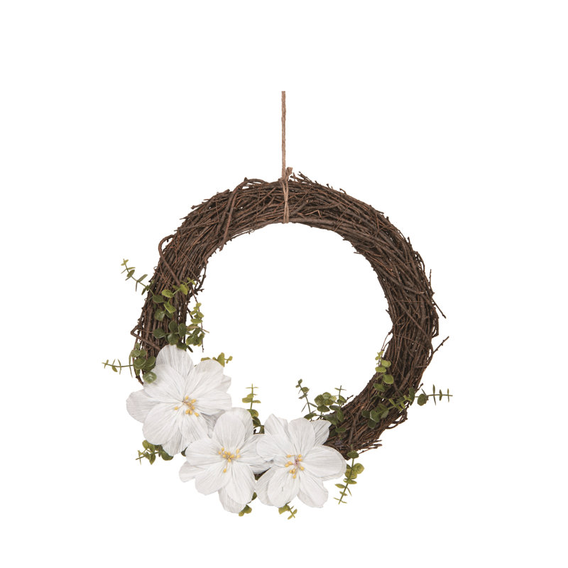 Couronne florale 19,69 po