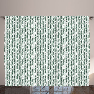Semi Sheer Curtain Pair