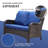 Klodjana Premium All-Weather Wicker 7 - Person Patio Conversation Set with Cushions-670549169-670549174