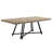 Rockport 7 Pieces 84" Rectangular White Oak Dining Set 