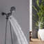 Combo de douche à pluie haute pression 3Way, pomme de douche luxueuse et douche à main séparément ou ensemble, avec tuyau de douche et bras de douche