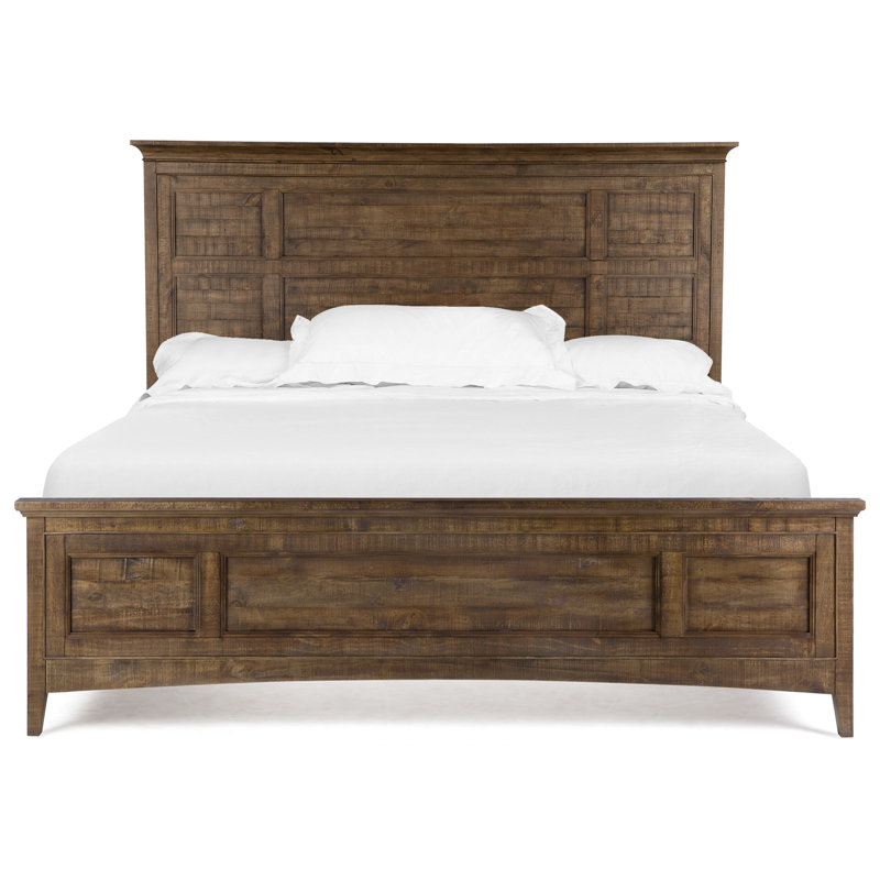 Liz King Panel Storage Bed, Toasted Nutmeg , King