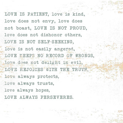 " Love Is Distressed "