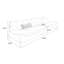Canapé modulaire en cuir véritable blanc crème-1632526300-1632526296