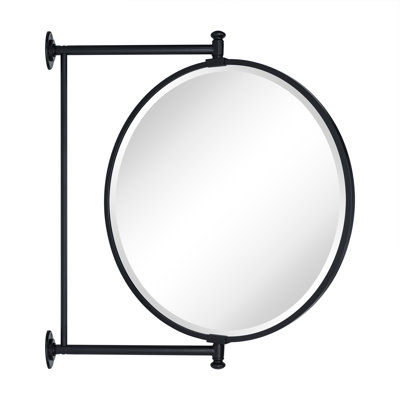 Miroir de salle de bain rond Corrente Pivot-N-View