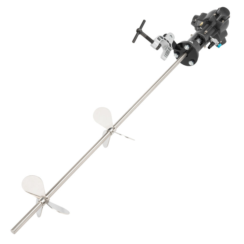 50 Gallon 1/2 HP 200L Stainless Steel Pneumatic Paint Mixer Machine Ink Coating Mix Tool