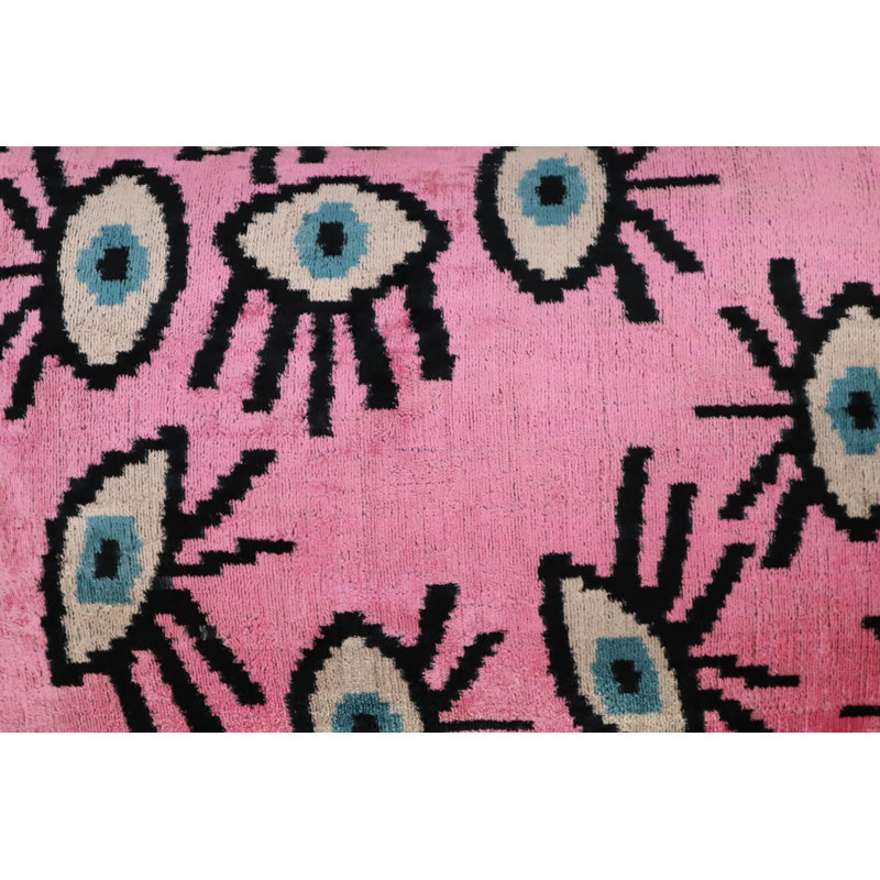 Velvet Rectangular Pillow Cover & Insert, Pink