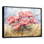 Doylene pivoines dans le champ d'herbe de blé III - pivoines, art mural-259964642-259964645-259964644