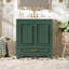 Meuble-lavabo de 30 po avec lavabo en céramique-118764613
