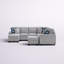 Canapé modulaire réversible avec repose-pieds Aracena-2079319133