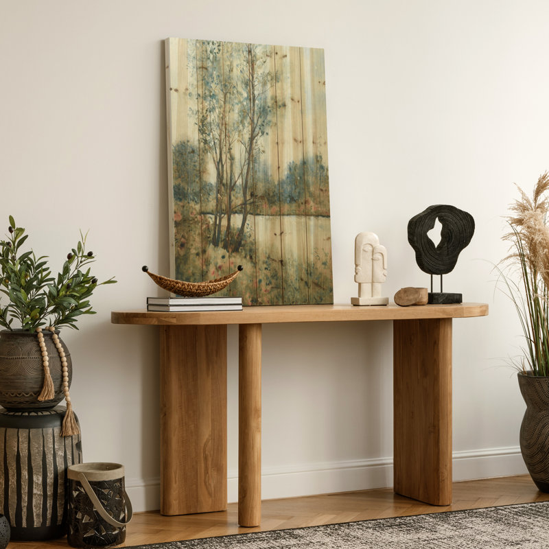 « early spring 2 », impression sur bois
