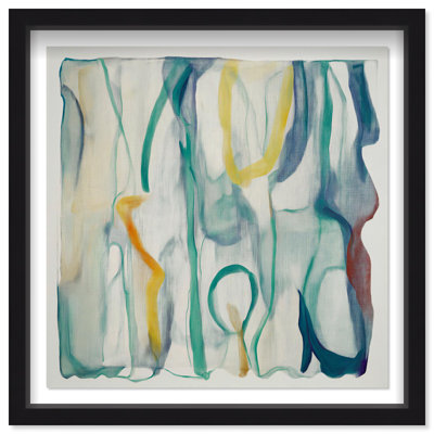 Oliver Gal Interplay of Forms II Abstract - Luxury Shadowbox Framed Wall Art