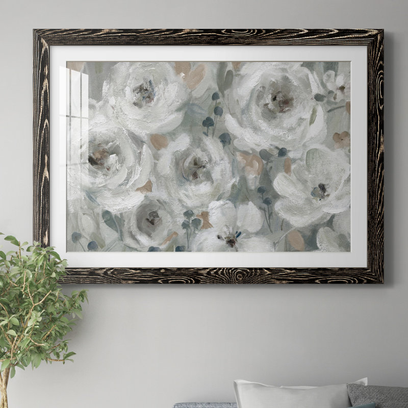 Neutral Symphony - impression encadrée sur papier, H 37,5 po x l 27,5 po x P 1,5 po, Papier encadré noir
