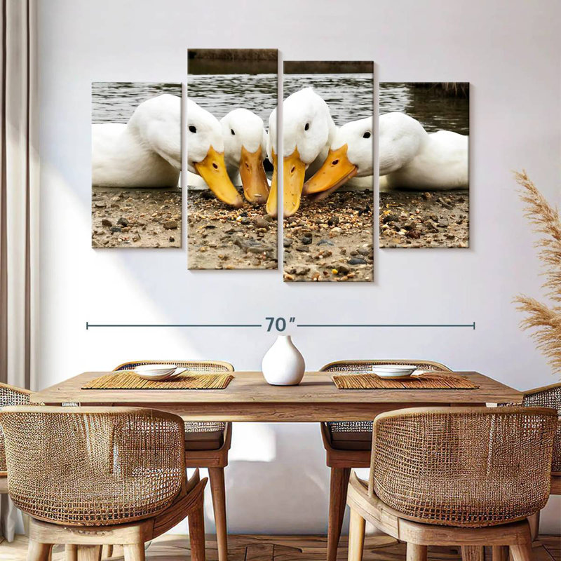 Pekin Ducks de Brampt, H 42 po x l 68 po