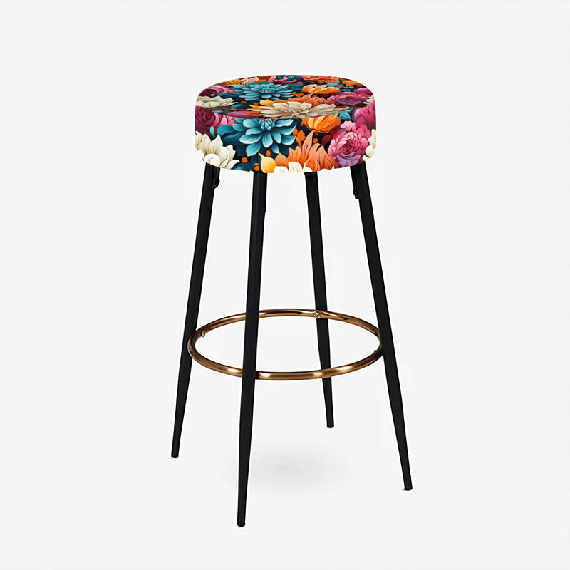 Ensemble de 2 tabourets de bar Recinos Poupart
