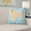 Coussin intérieur/extérieur en flocons d’hiver-32011144