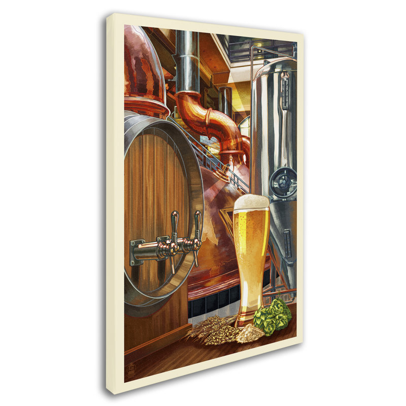 'Food and Drink 7' Graphic Art Print on Canvas, 19" H x 12" W x 2" D