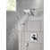 Rain Adjustable Shower Head with H2Okinetic Technology