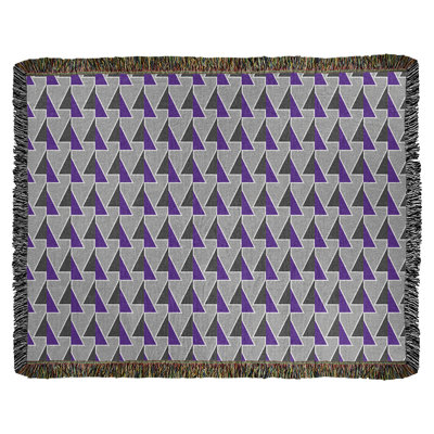 Patricia Geoffrey Hand Woven Throw Blanket