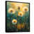 Black Floater Framed