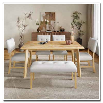 Banc rembourré moderne capitonné