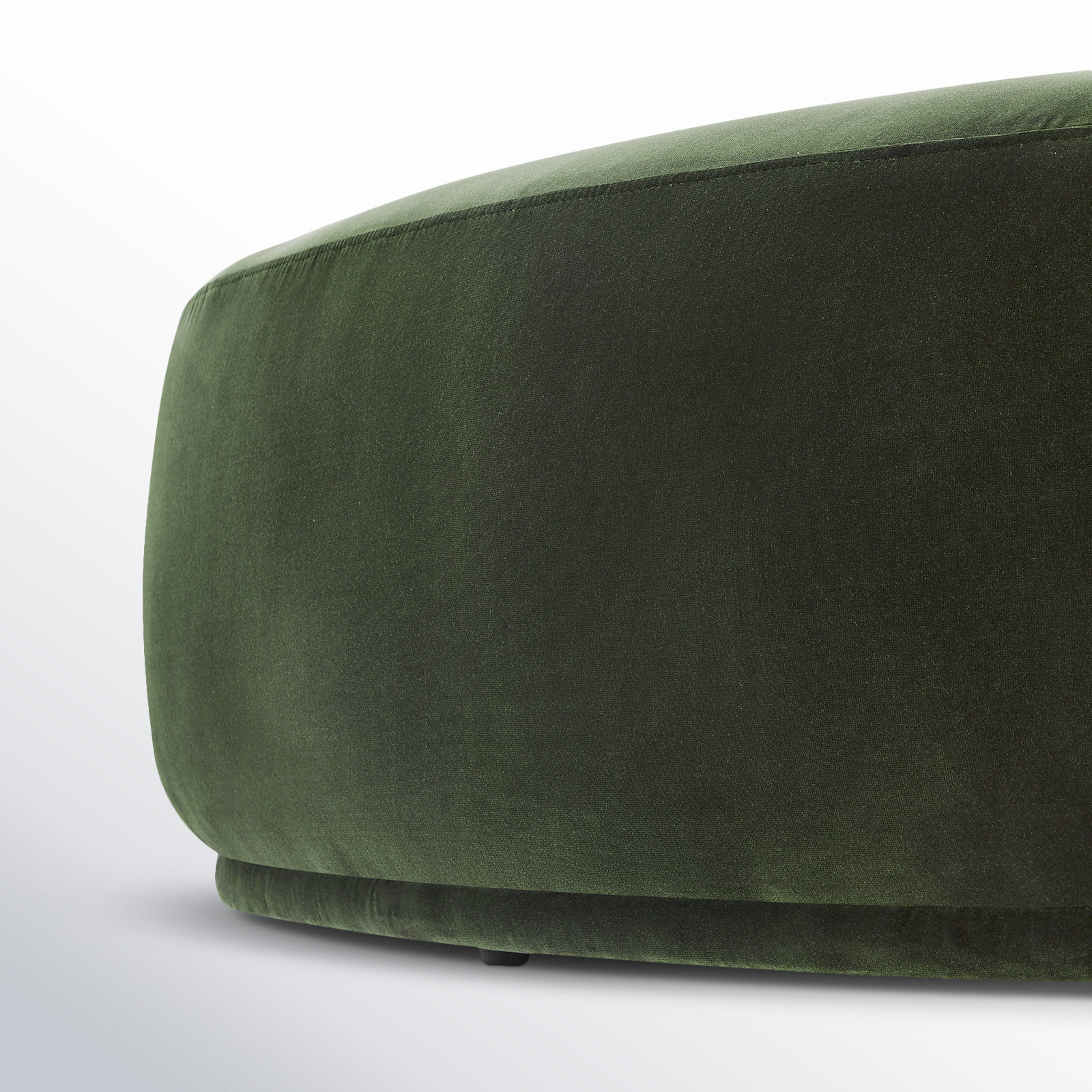 Adna 44" Ottoman, Military Green