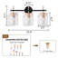 Éclairage de salle de bain 3 lumières à intensité variable pour salle de bain-896514337