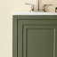 Meuble-lavabo simple autoportant de 18 po avec plateau entièrement assemblé