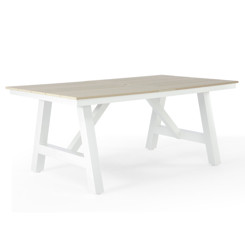 Table de salle à manger 72 "X 39", Beige