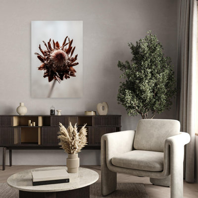 Art contemporain, art minimaliste, fleur rustique organique naturelle