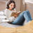 Bodhild  104.7" Chenille Sofa with Symmetric U-shaped Design, Convertible Pull-Out Bed, USB/Type-C Charging Ports, Detachable Armrests & Thick Cushions for Living Room Leisure & Versatile Home Use-120607525