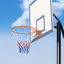 Bordure de basketball, panier de basketball mural pour porte-97598912