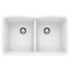 Diamond SILGRANIT 32" L x 19.36" W Double Basin Undermount Kitchen Sink