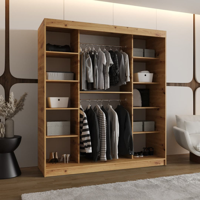 Bergetta Laminate Board Wardrobe