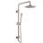 SUMERAIN Retrofit Rain Shower Heads System, 9 Inches Shower Head, Easy DIY Installation for Remodel, Shower Faucet with Adjustable Slide Bar and Hand Shower-65703400