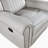 Cappella 41" Traditional Textured Microfiber Manual Reclining Chair with Nailhead Trim & High-Density Foam-619187759