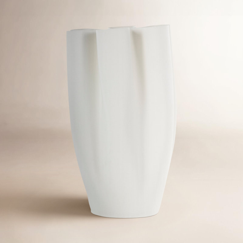 Jepsen Ceramic Table Vase, 13" H x 7.6" W x 7.6" D