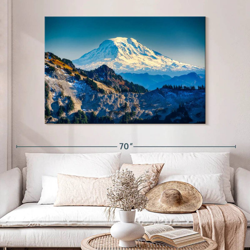 Mt. Adams And Tatoosh Range, 34" H x 51" W