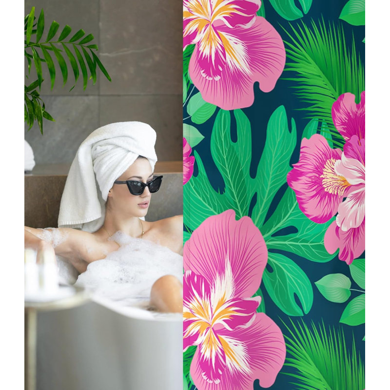 Rideau de douche Boho
