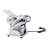 Electric Pasta Maker and Noodle Machine with 2 Stainless Steel Dies - Automatic Dough Mixer for Spaghetti, Fettuccine - Silver