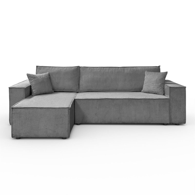 Machi 4 Seater Sofa Bed, Grey