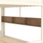 Lit superposé grand sur grand avec lit gigogne et tablettes de rangement-4689971